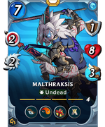 Double Attack of   Malthraksis   