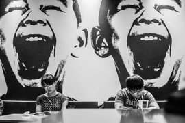 Seven Day Black And White Challenge Day 6 for Week 2: "Absurd Emotions"