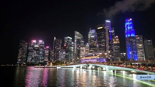 📷Fireworks for Disney Adventure Cruise launch+ Video | 迪士尼探险号游轮启航烟火表演+ 视频😎(by @ace108)