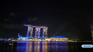 📷Fireworks for Disney Adventure Cruise launch+ Video | 迪士尼探险号游轮启航烟火表演+ 视频😎(by @ace108)