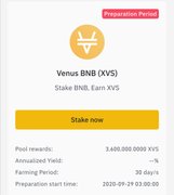 Binance Ads It's 4th Coin on Binance Launchpool: Venus (XVS) 