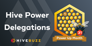 Nos délégations de Hive Power aux gagnants du PUM de mars