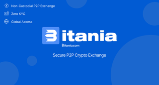 Bitania: No-KYC Crypto Exchange with Integrated P2P Marketplace