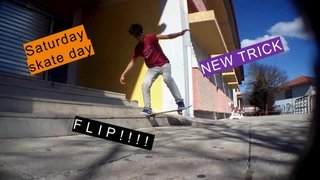 New trick!!! Flip nose stall