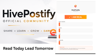 Welcome to the HivePostify Official Community. We Are Live!
