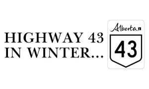 Highway 43 In Winter...