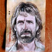 Goodbye Legend - Chuck Norris Painting [ENG-ESP]