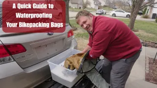 How to Clean & Waterproof Bikepacking Bags
