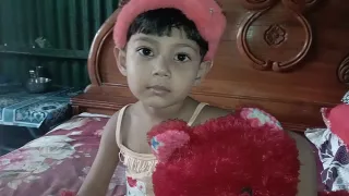 An amazing video of my daughter playing with different types of toys