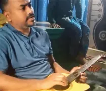 A singing party on Eid night