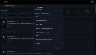 Daily Development Update: hReplier React Profile Integration and Content Control Enhancements