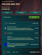 Meanwhile My Staked SPS has Quietly Passed 700K