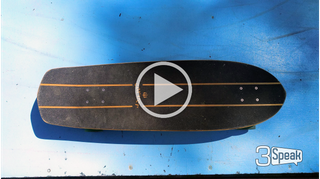 Carver Surfskate with Niko on FlowRamps at Camping Menina