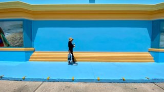 Surf shopping at Cocoa beach Florida USA