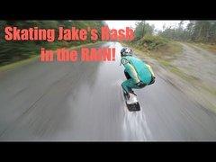 Skating Jake's Rash in the RAIN!