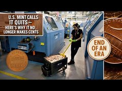 U.S. Ends Penny Production 𝐀𝐟𝐭𝐞𝐫 𝟐𝟑𝟎 𝐘𝐞𝐚𝐫𝐬 — Guess It Finally Stopped Making Cents!