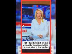 Debate Controversy Is Dana Bash Hand Signaling To Biden That Jake Tapper Is Asking The Question