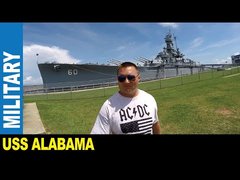 USS Alabama [Part2] WW2 ship museum amazing 16-inch 45-calibers guns