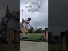 四小時的高爾夫課帶來多少改變？