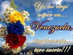 #Venezolano (a) como yo. ??