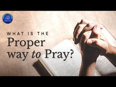What is the proper way to pray // Mcgi topic review
