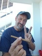 First blunt at the condo