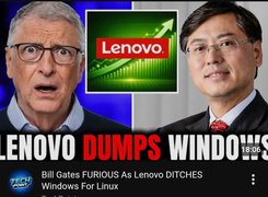 Bill Gates FURIOUS As Lenovo DITCHES Windows For Linux