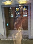 Hotel across the road from the church 