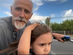 Forgot his helmet - My Actifit Report Card: April 23 2025