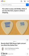Bonnie Raitt Band Guitar pick! My Actifit Report Card: March 12 2026