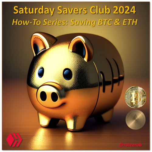 Saturday Savers Club, How-To #1:  Saving BTC and ETH on Hive!