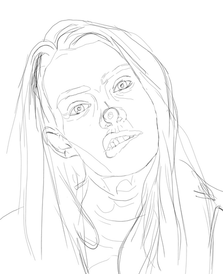Francisftlp-Digital Drawing-Girl in black and white-Step 1.png