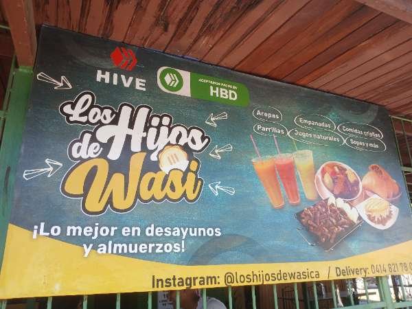 I visited Los Hijos De Wasi & paid Hive Dollars & here is my review