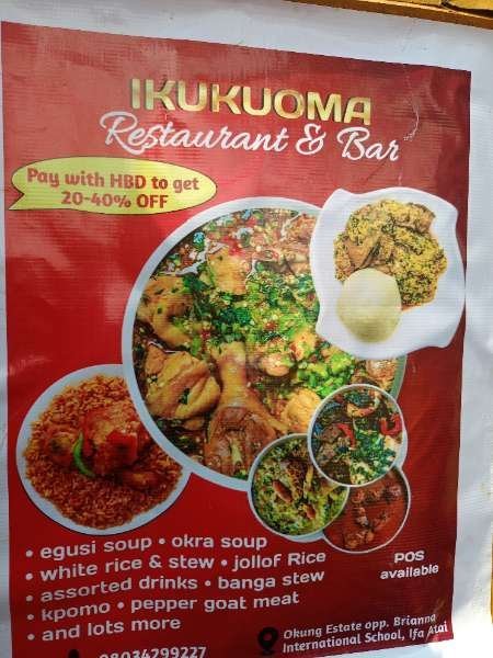 IKUKUOMA RESTURANTS AND BAR-review-photo-by-etimtony-image-1
