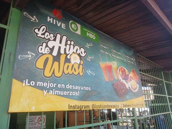 I visited Los Hijos De Wasi & paid Hive Dollars & here is my review
