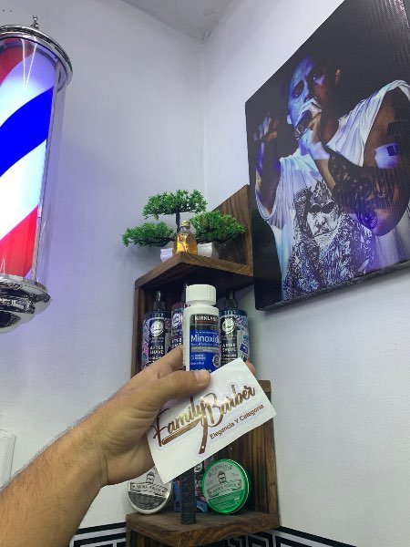 I visited Family barber23 & paid Hive Dollars & here is my review