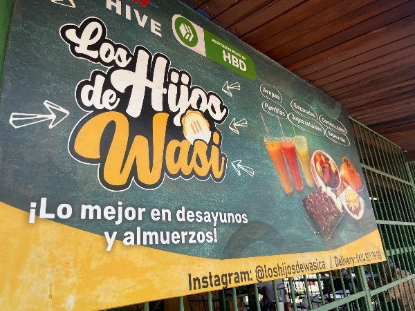 I visited Los Hijos De Wasi & paid Hive Dollars & here is my review