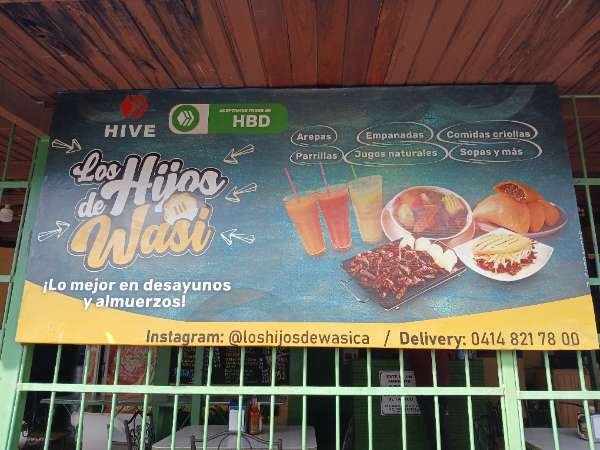 I visited Los Hijos De Wasi & paid Hive Dollars & here is my review