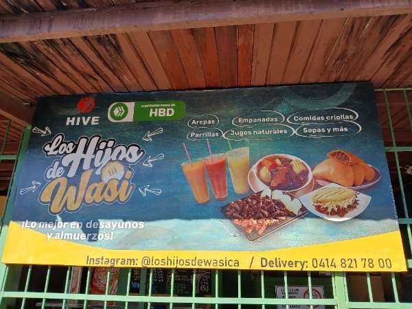 I visited Los Hijos De Wasi & paid Hive Dollars & here is my review