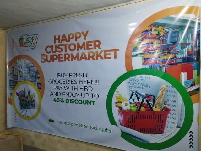 Happy Customer Supermarket