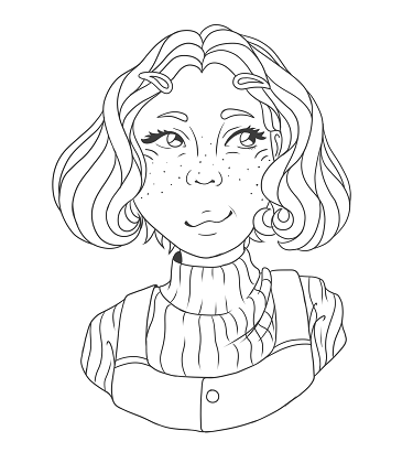 cutegirllineart.png