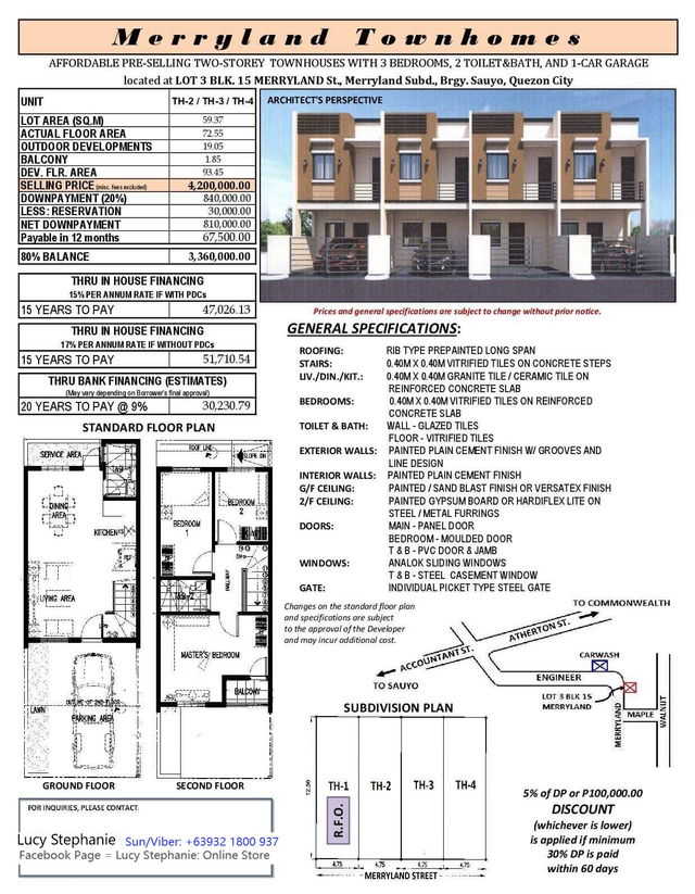 West Fairview affordable townhouses for sale