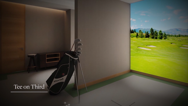 Tee on Third, virtual golf, Westin Manila Residences amenity