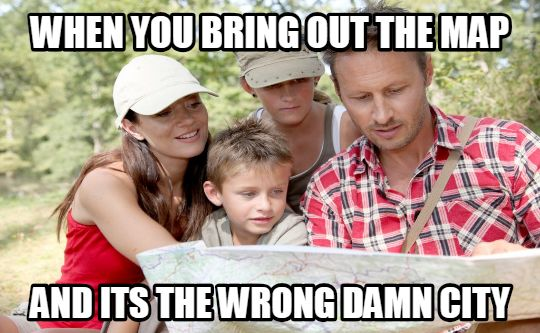 getting lost