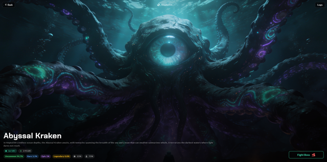 TerraCore Boss Fight Arena — Abyssal Kraken