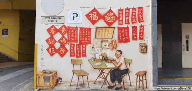 Chinatown mural