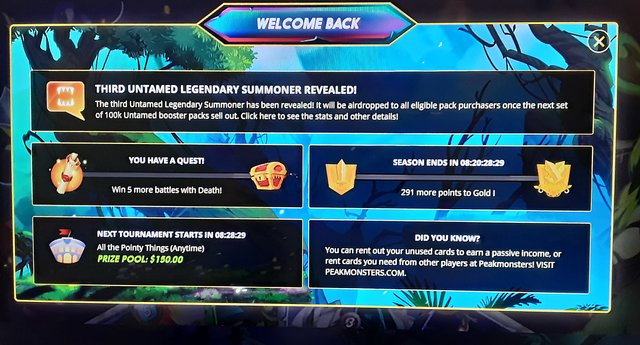 splinterlands, untamed packs, steemmonsters, dtube, hive, avalon, dtc, dec, cryptocurrency, digital card collection game, jeronimorubio, jeronimo rubio, gaming community (2).jpg