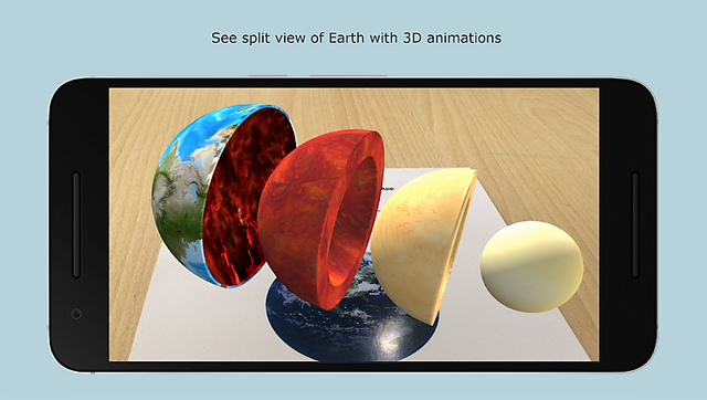 Earth Augmented Reality Explore Labelled Earth In 3d Hive