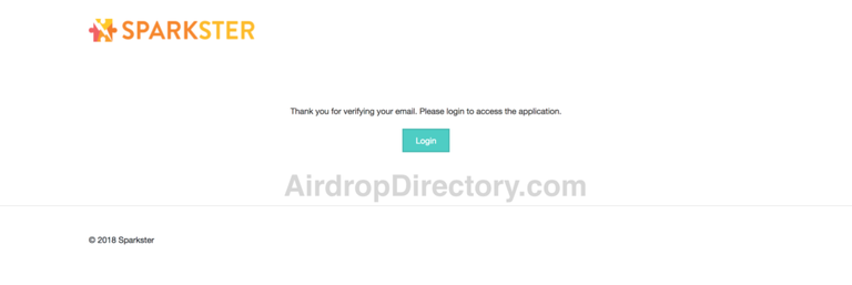 Sparkster Airdrop Tutorial 5