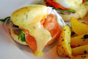 all day breakfast eggs benedict